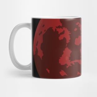 Lunar Eclipse Blood Red Moon Mug